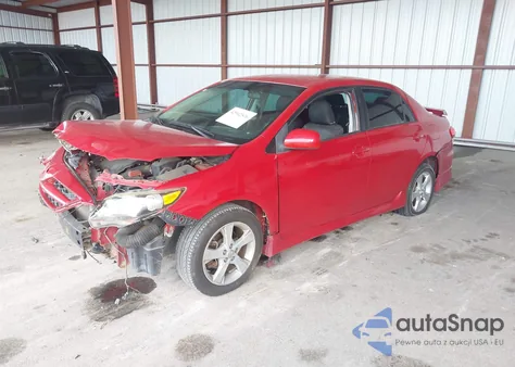 2011 Toyota Corolla S from USA, damaged, VIN 2T1BU4EE9BC550654